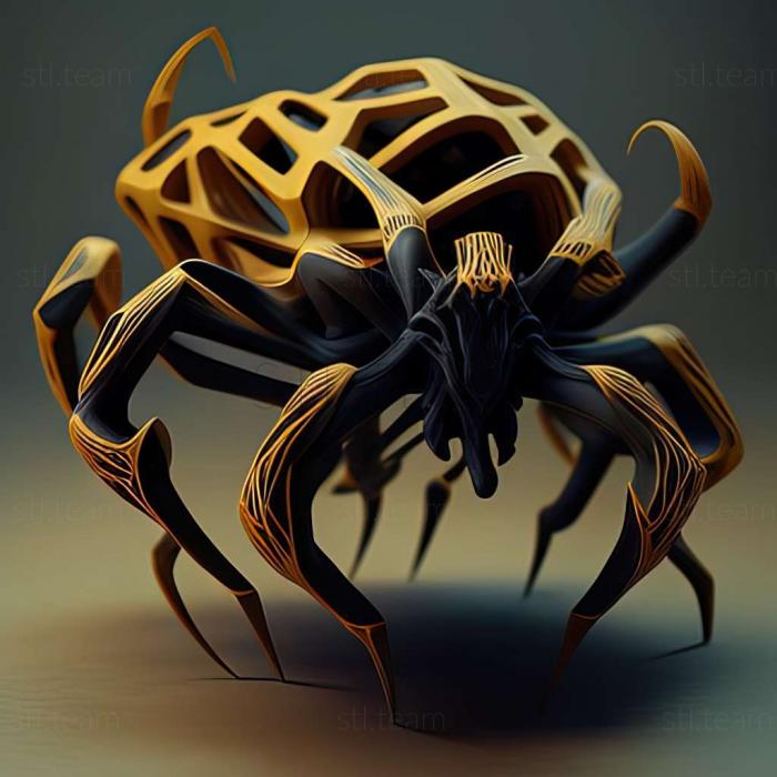 3D модель Ixodes steini (STL)